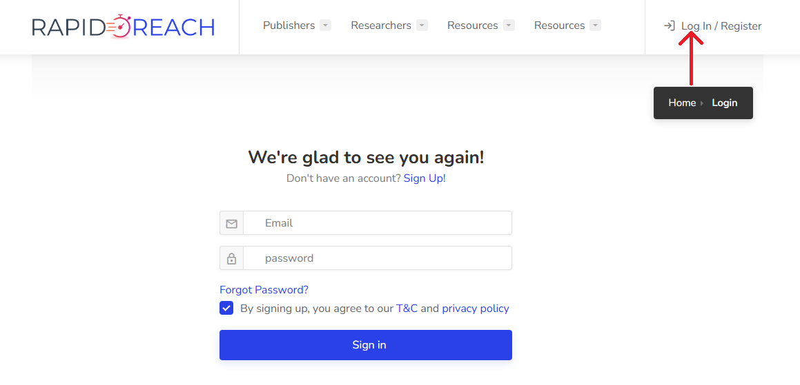 RAPIDOREACH-SIGN-IN